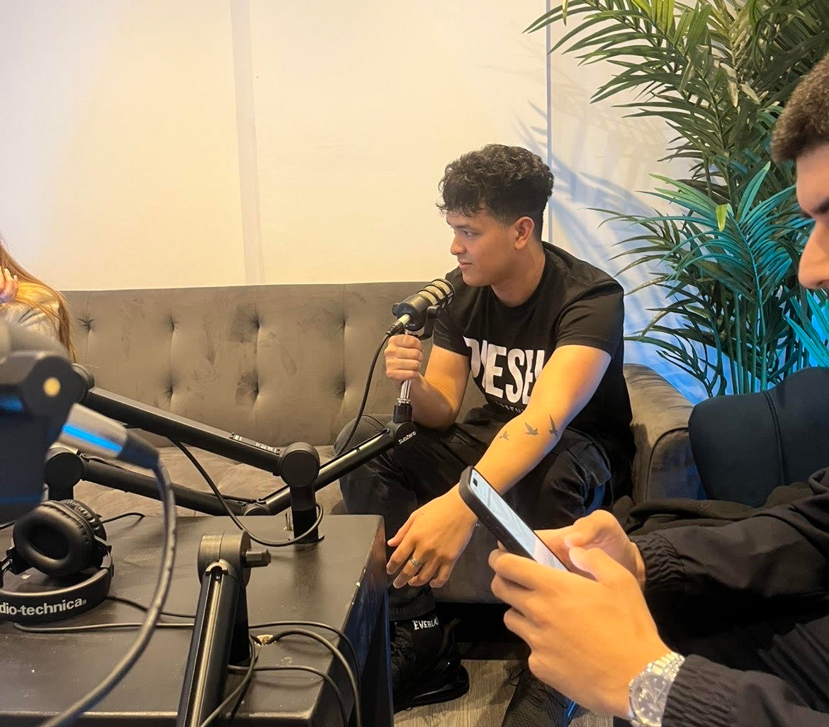 Owen Roberts on the job in the trades